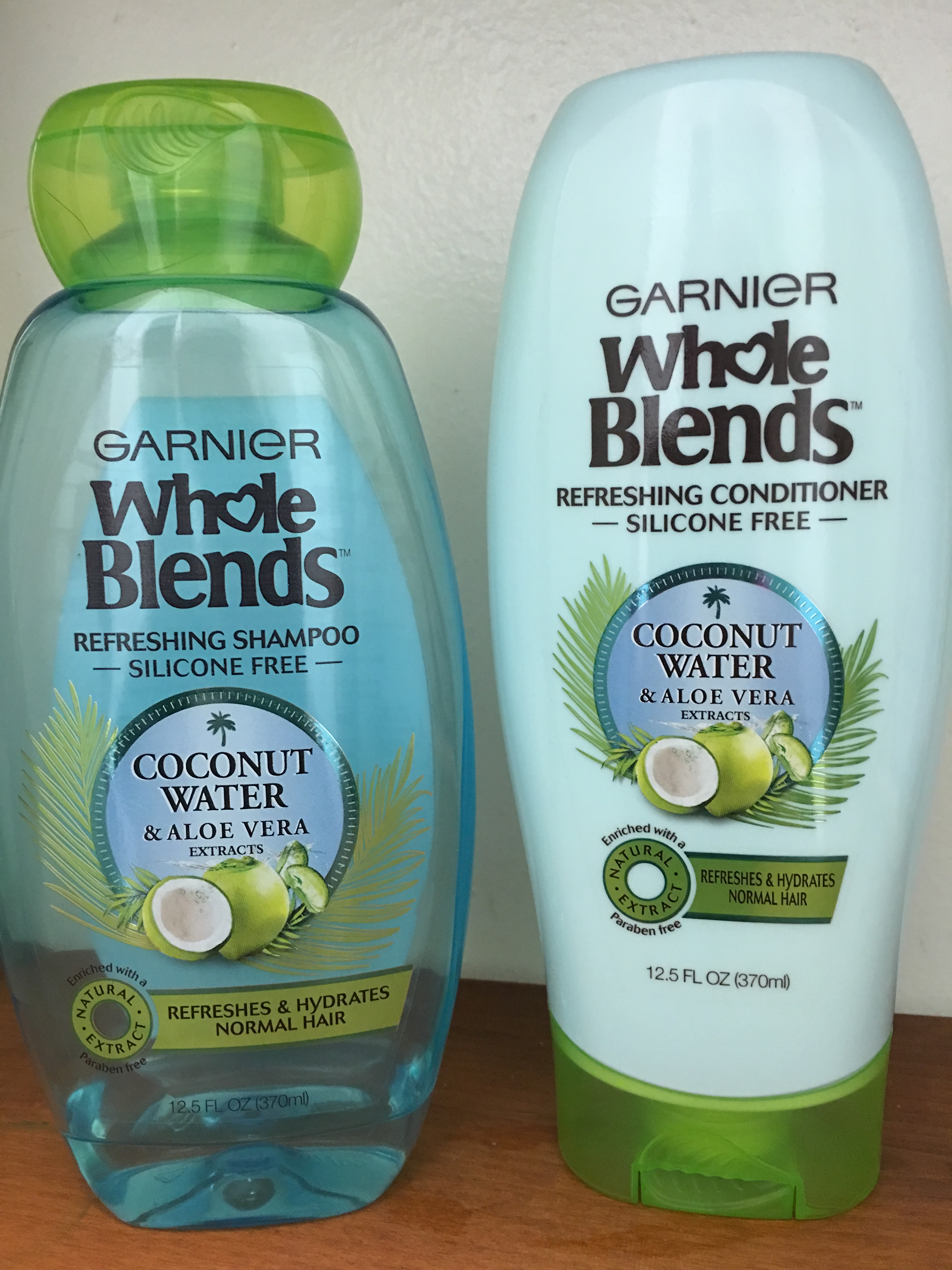 Garnier Whole Blends Coconut Water and Aloe Vera Refreshing Shampoo and  Conditioner  The Olive Unicorn Beauty Review